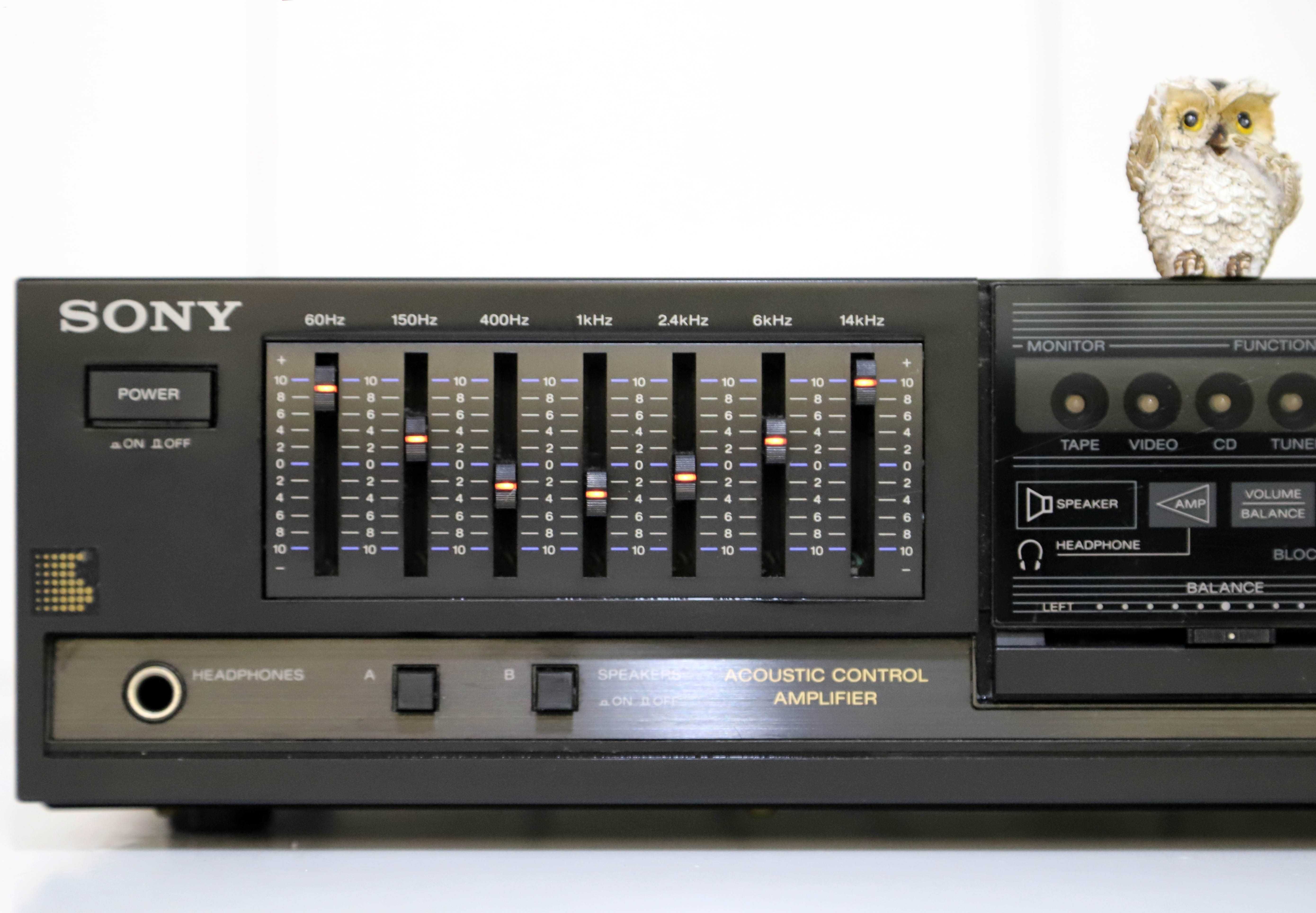 Sony TA-AX350 amplificador com equalizador 50 Watts