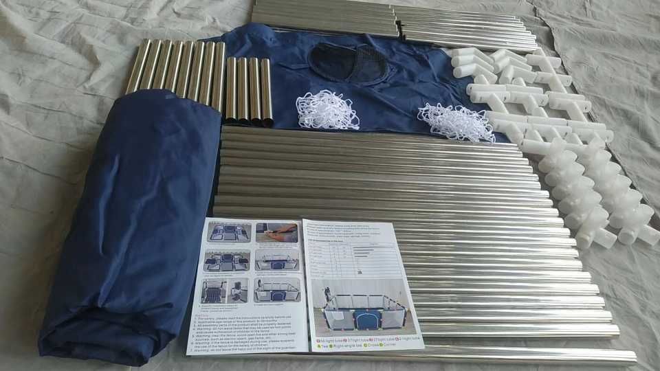 Великий дитячий манеж  190×129×66 см