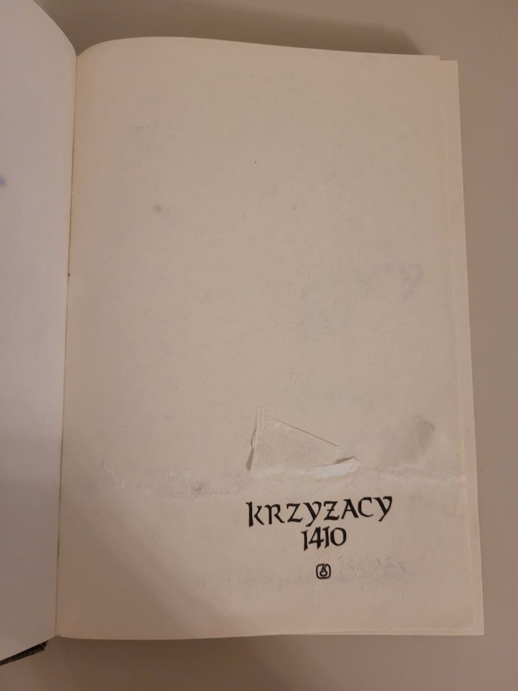 Józef Ignacy Kraszewski Krzyżacy 1410
