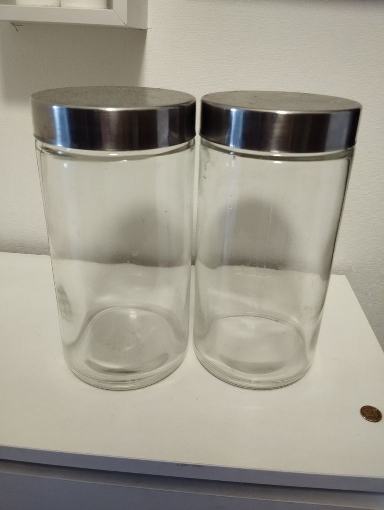 Ёмкости стеклянные 2 шт (объем 2 литра)
