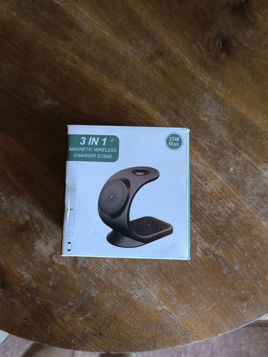 Ładowarka bezprzewodowa do smartfona 3 w 1