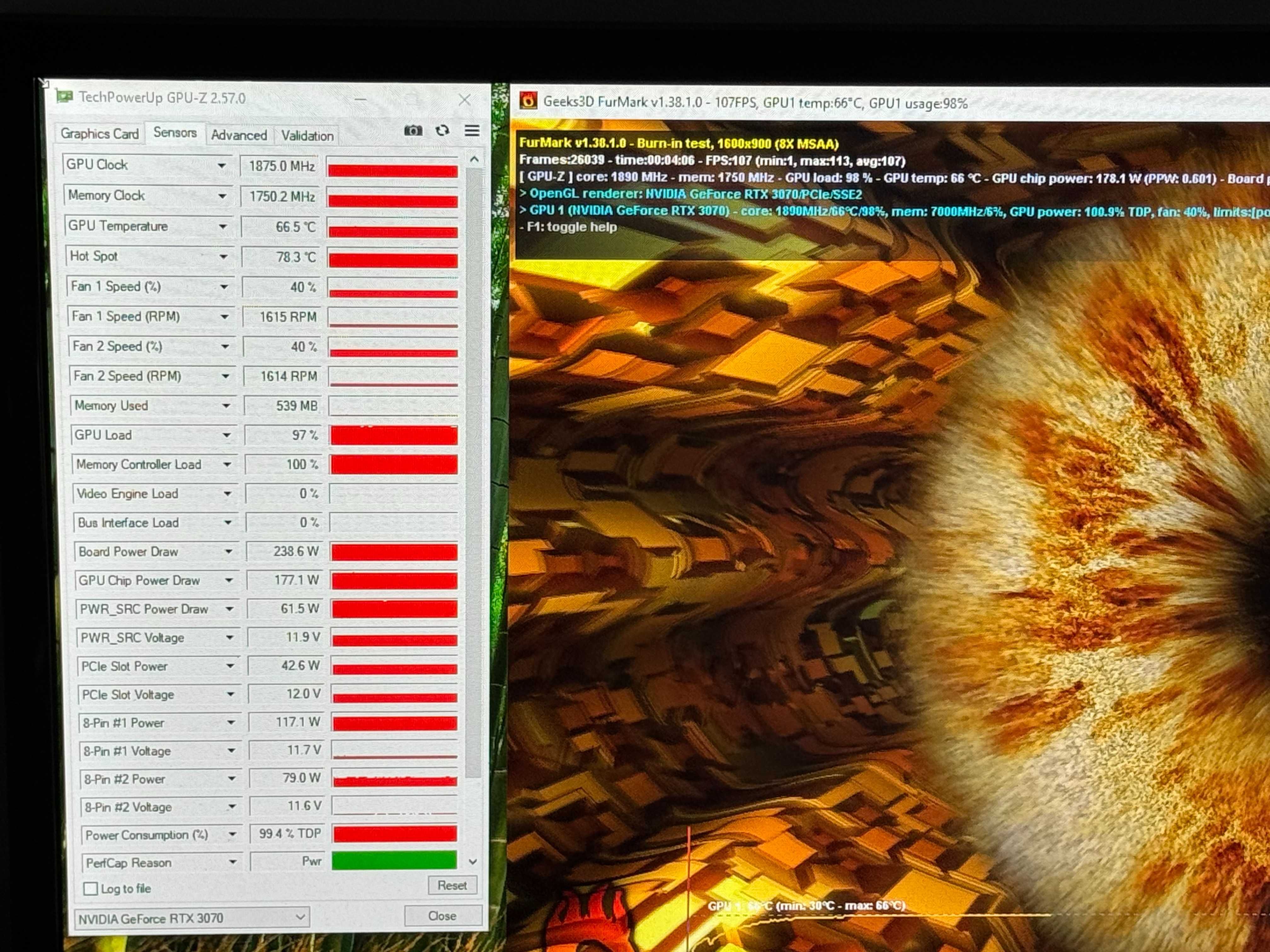 Karta graficzna Gainward GeForce RTX 3070 Phoenix GS 8GB 256bit RGB GW