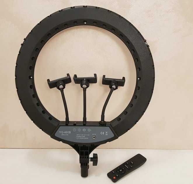 Кольцевая LED лампа Ring Light 45 см + штатив и дистанционным пультом