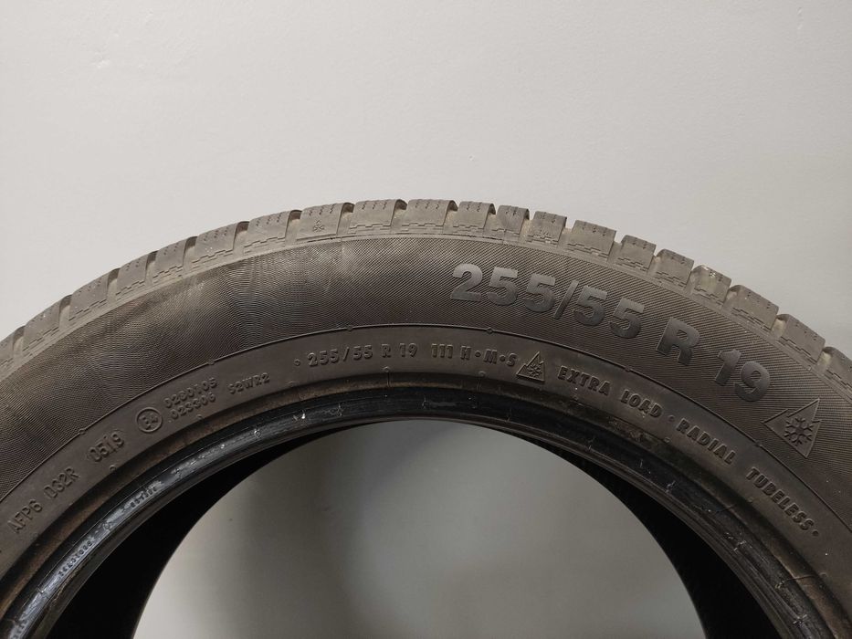 4x255/55R19 Continental ContiWinterContact TS830P, 111H XL, 2019 rok