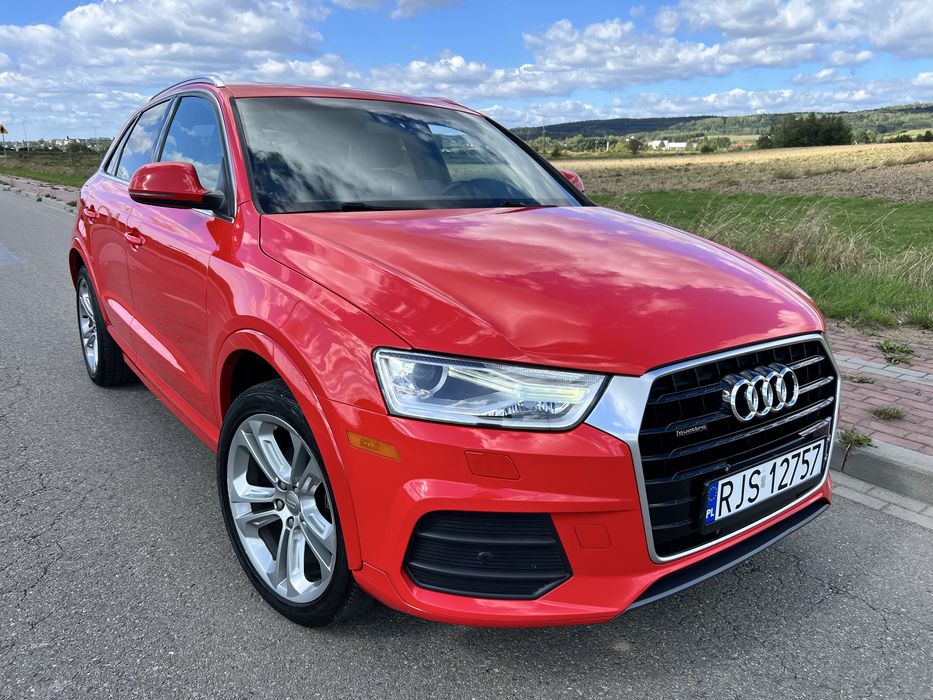 Audi Q3 2.0TFSi 220km Quattro Prywatna Bezwypadkowa 2017r