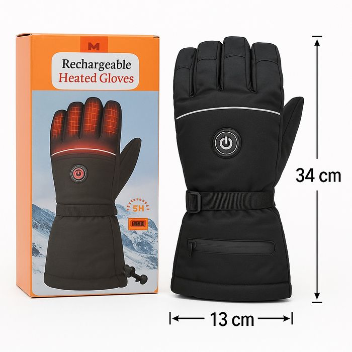 Мото перчатки с подогревом