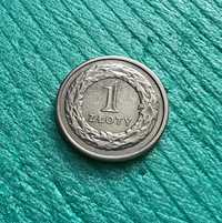Moneta 1 zł z 1991 r. jeden złoty