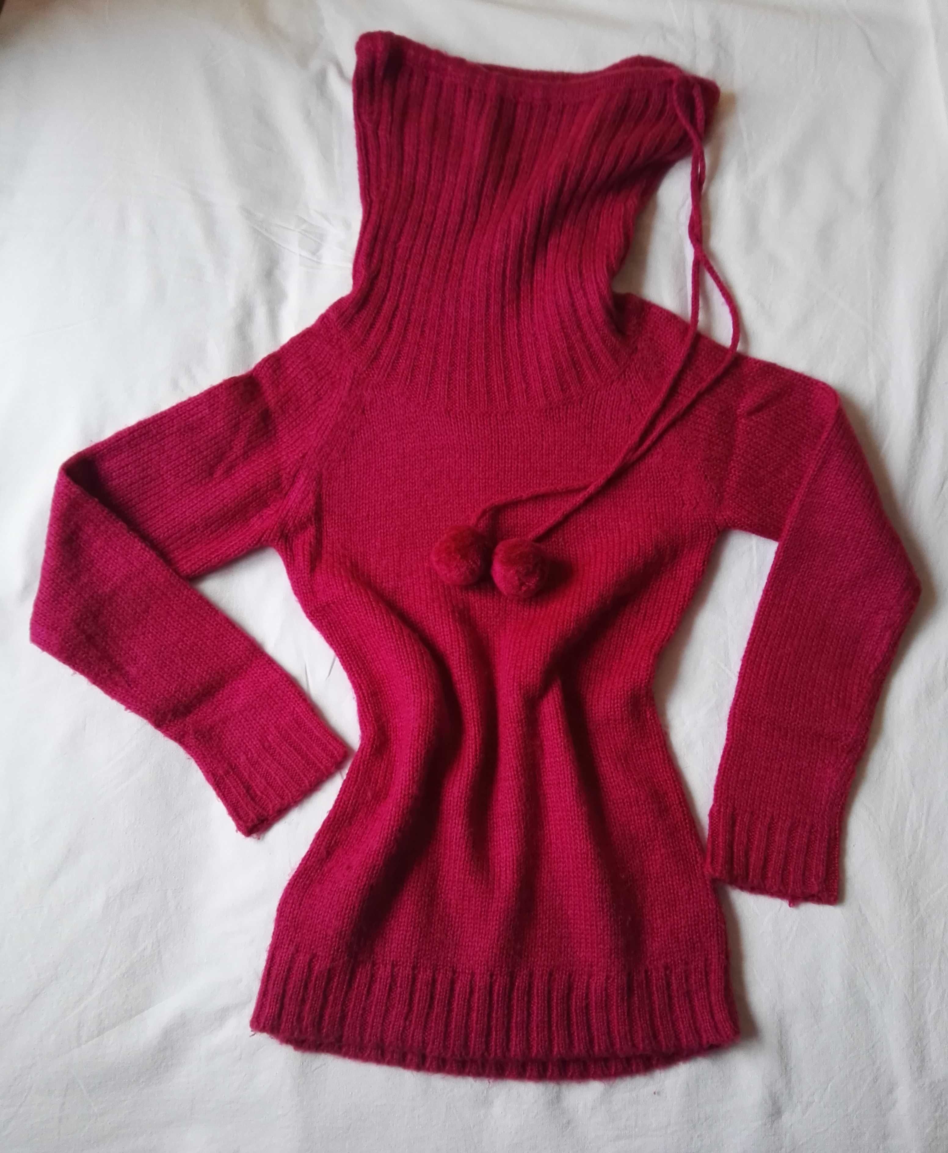 Różowy sweter Reserved S