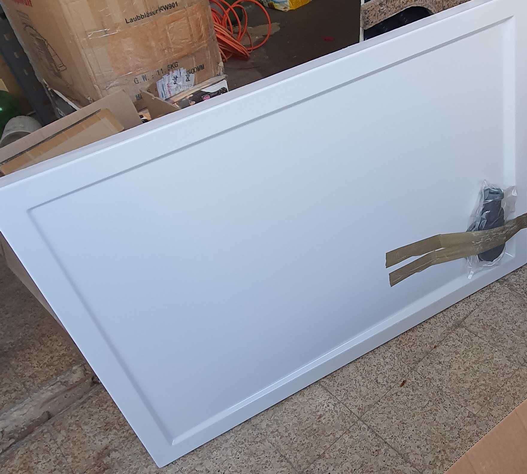 Vendo base duche acrílica branca 120x80