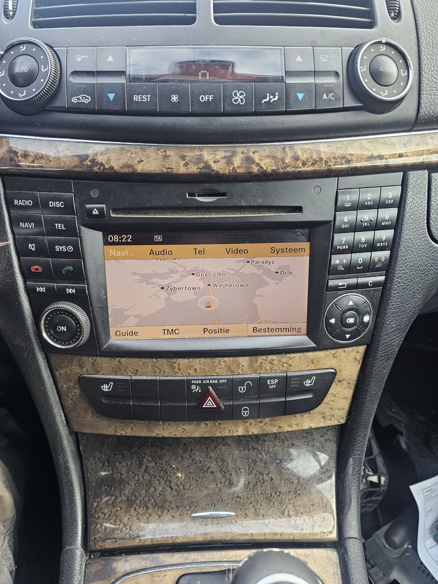 Radio navigacja command Mercedes w211 lift