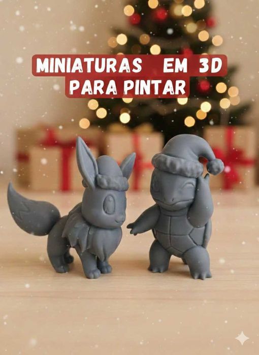 KIT Premium de Miniaturas 3D em resina resolução 6K