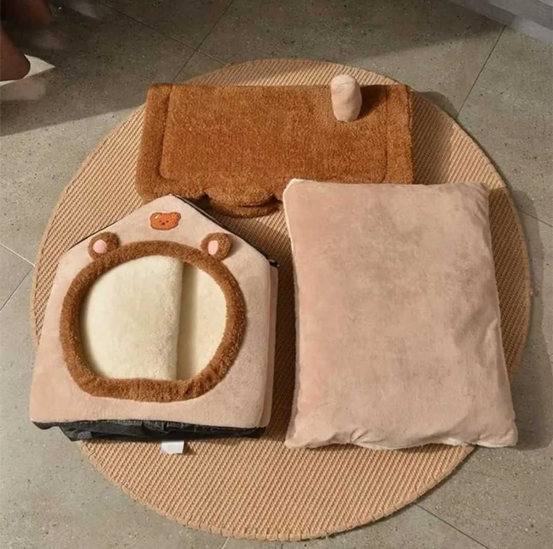 Casa fofinha para Gatos Até 2kg – Conforto e Segurança!