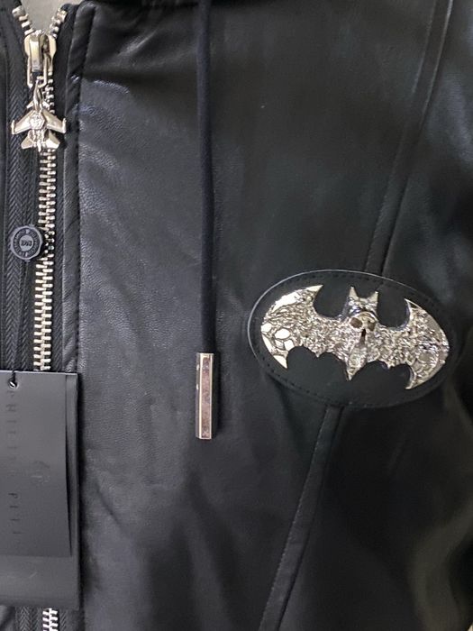 Phlipp Plein утеплённая мужская куртка бомбер размеры L, XL, XXL