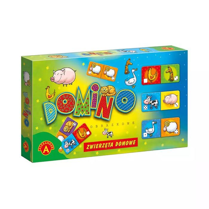 Domino. Zwierzęta domowe. Alexander