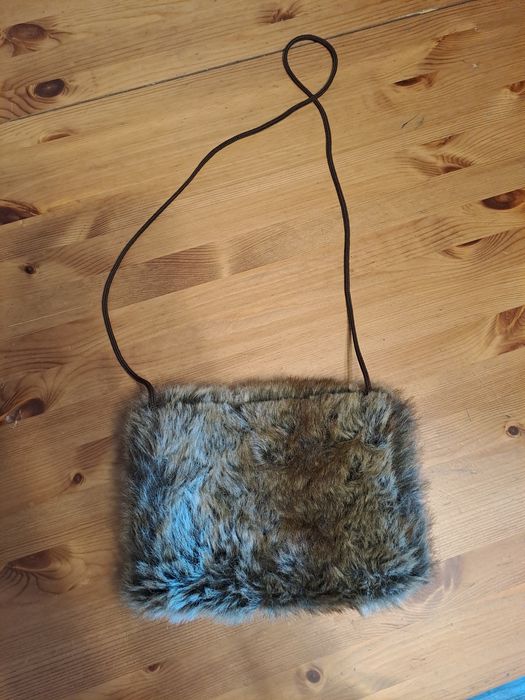 Mufka futrzana zimowa elegancka