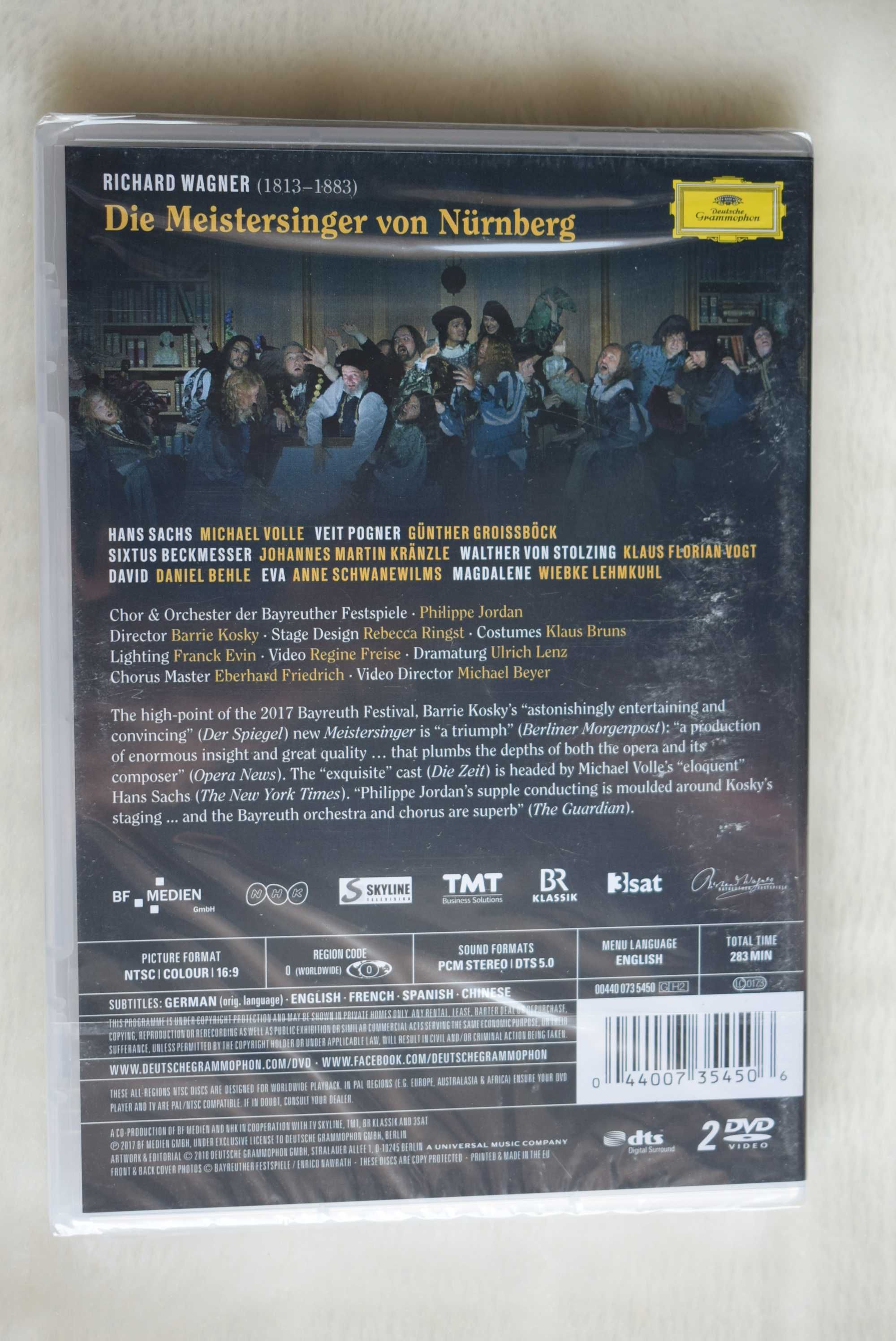 Wagner  Die Meistersinger von Nürnberg  DVD Nowy w folii