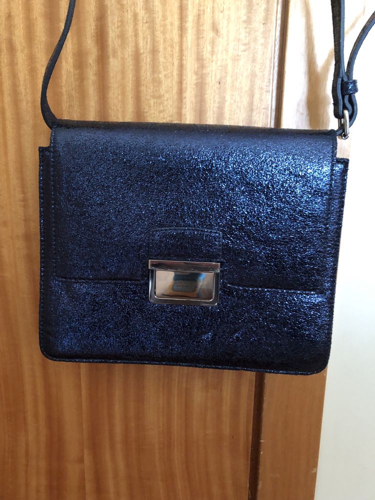 Bolsa azul purpurina bimba y lola