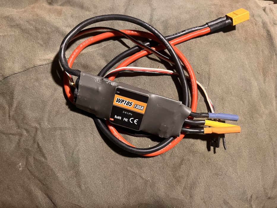 Регулятор скорсти  wp 105 безколекторного двигателя