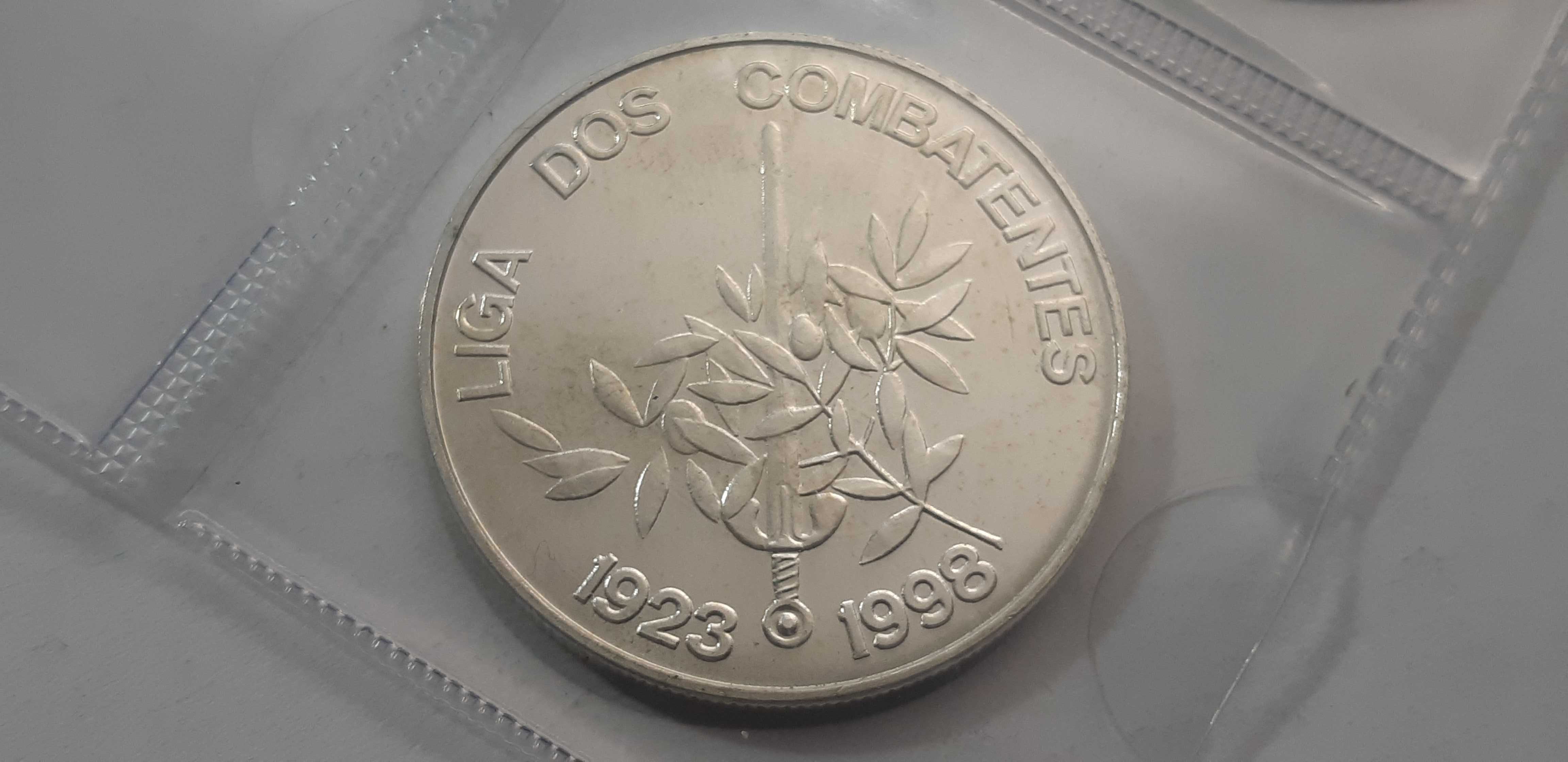 Portugalia 1000 escudo 75 rocznica - Liga Kombatantów- srebro