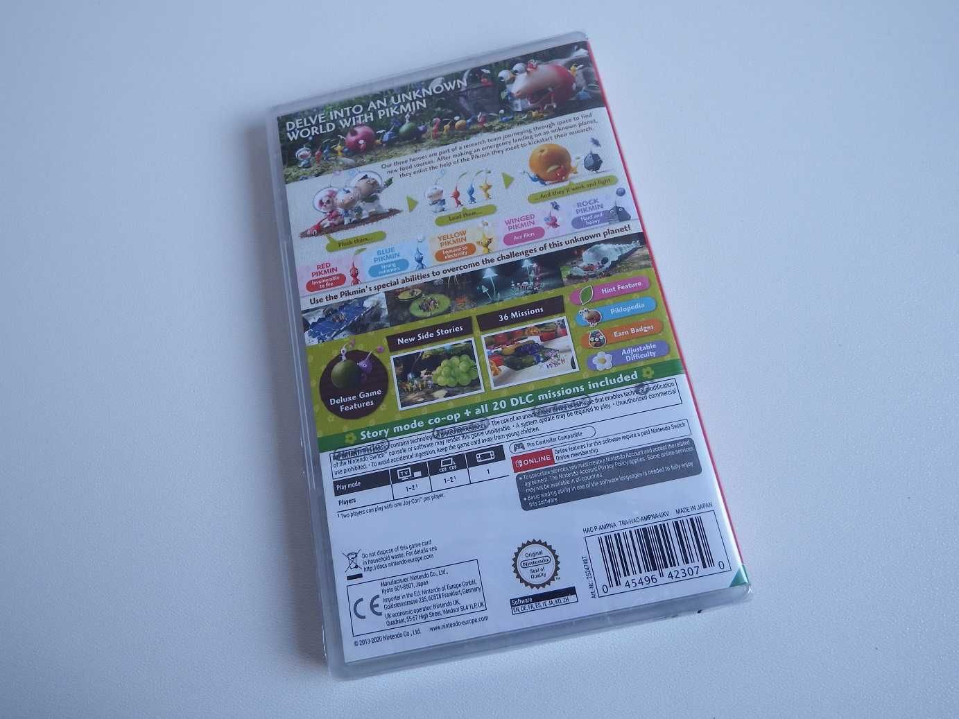 Pikmin 3 DELUXE NOWA FOLIA najtańsza ! Nintendo Switch GRY pudełkowe