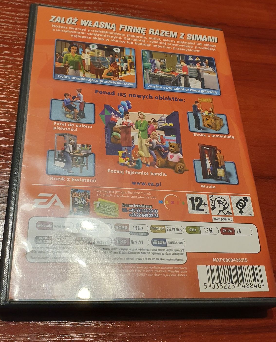 Gra Sims 2 Dodatek Własny Biznes PC PL