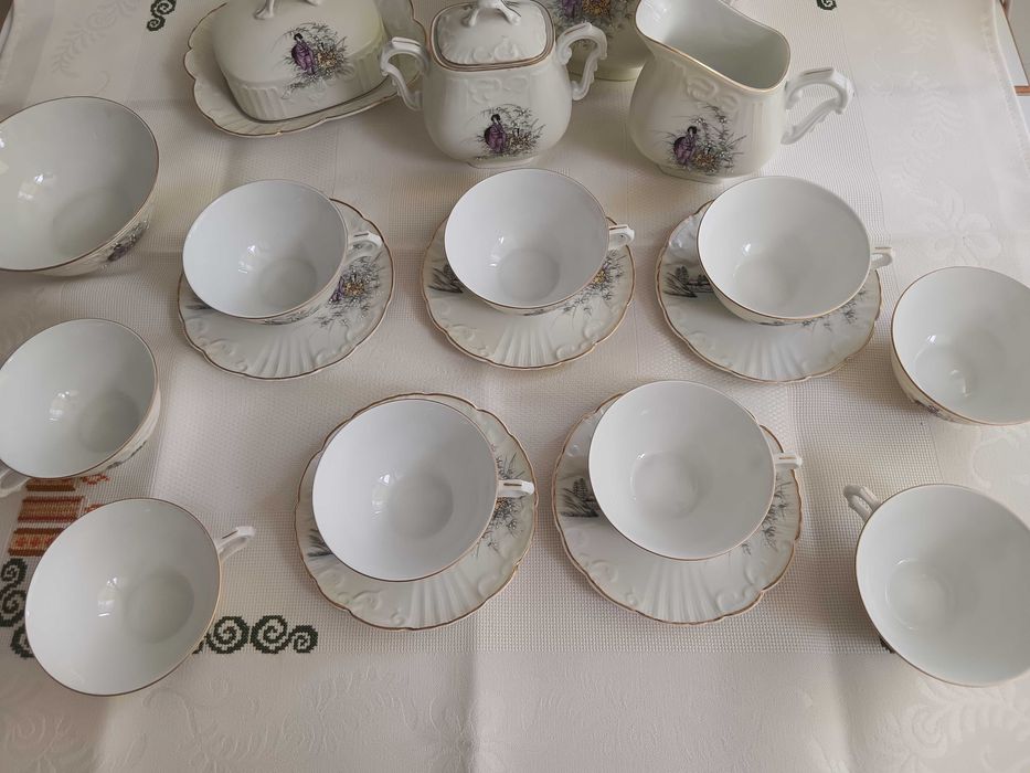 Vista Alegre- serviço Chá (19 peças)