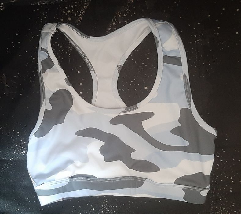 Biustonosz sportowy damski moro S Shein