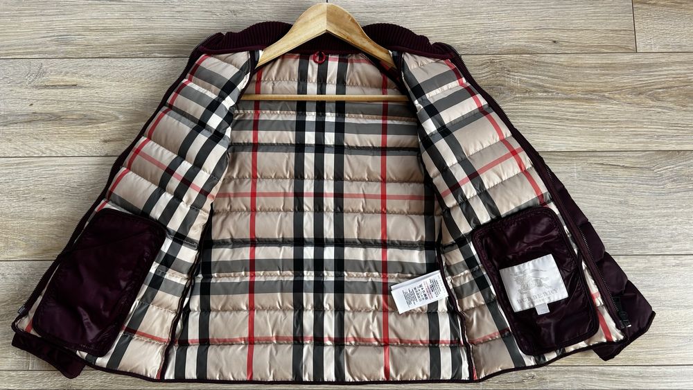 Демісесезонна дитяча куртка Burberry оригінал р.152