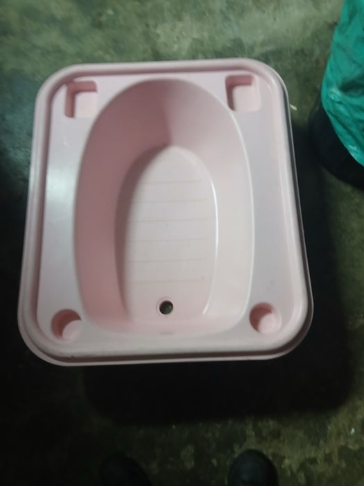 banheira de plástico