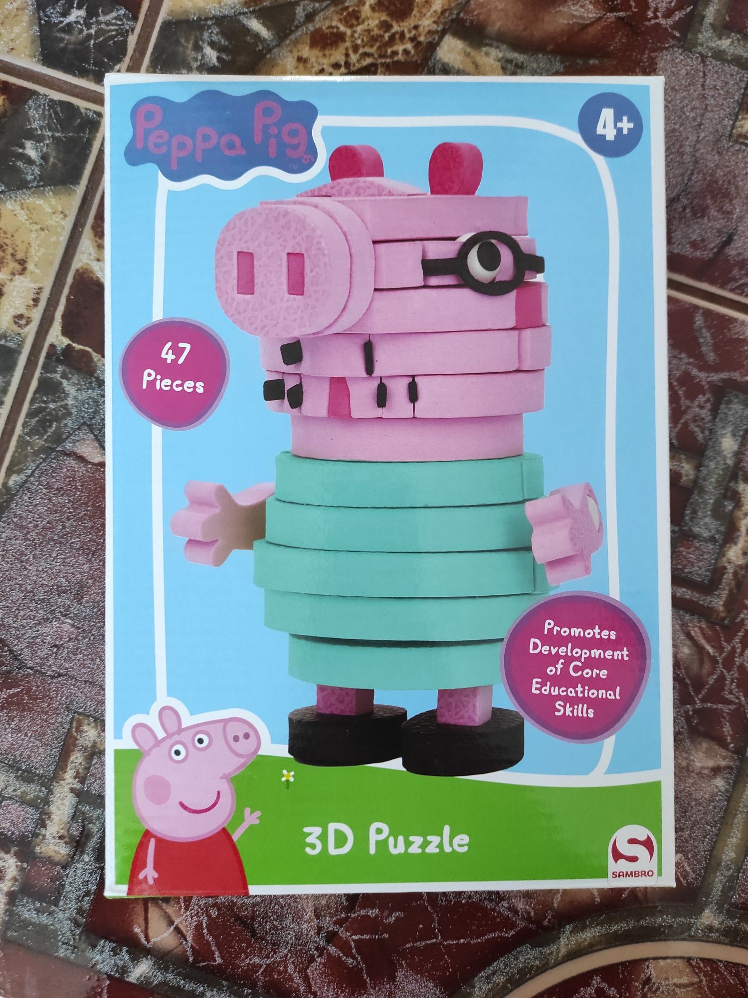 Puzzle 3D peppa pig