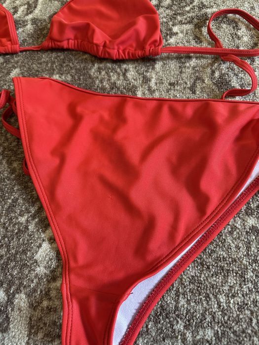 Купальник M червоний