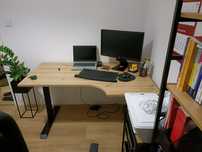 Biurko narożne prawe Space Office BRW dąb artisan - stan idealny