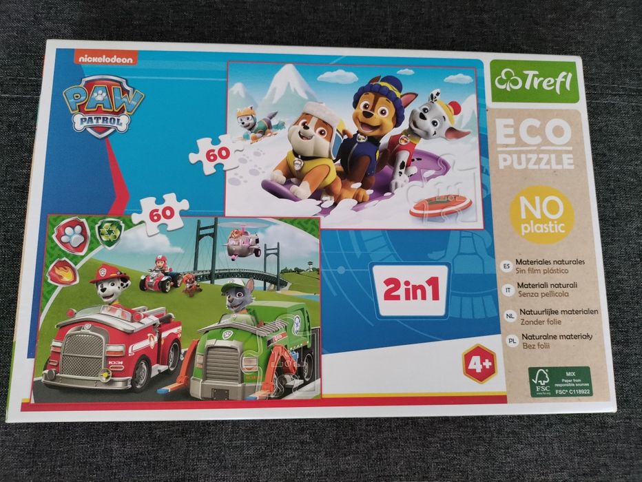 2 Quizz Patrulha Pata e Puzzle Novo