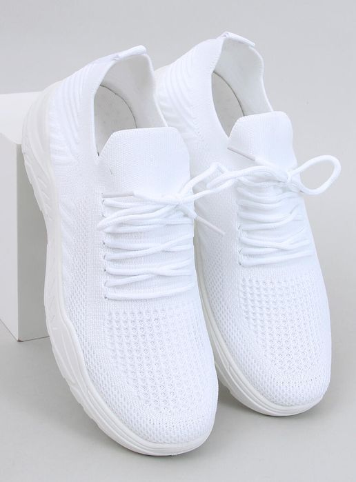 Buty Sportowe Skarpetkowe Jaussa White