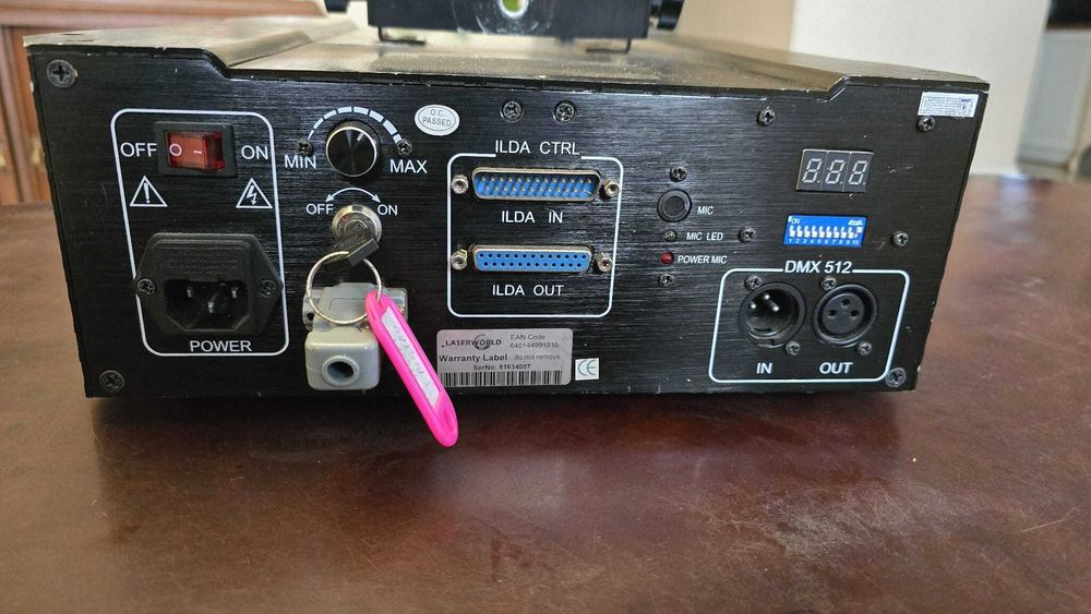 Laserworld CS-500 RGY na Impreze Mocny