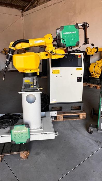 Robot spawalniczy Fanuc ARC Mate 100iC, Migatronic SIGMA 400