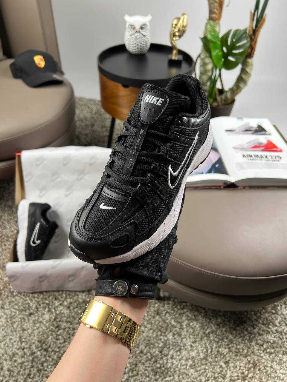 !SALE! Кросівки Nike P-6000 Black/White 36 37 38 39 40 41 42 43 44 45