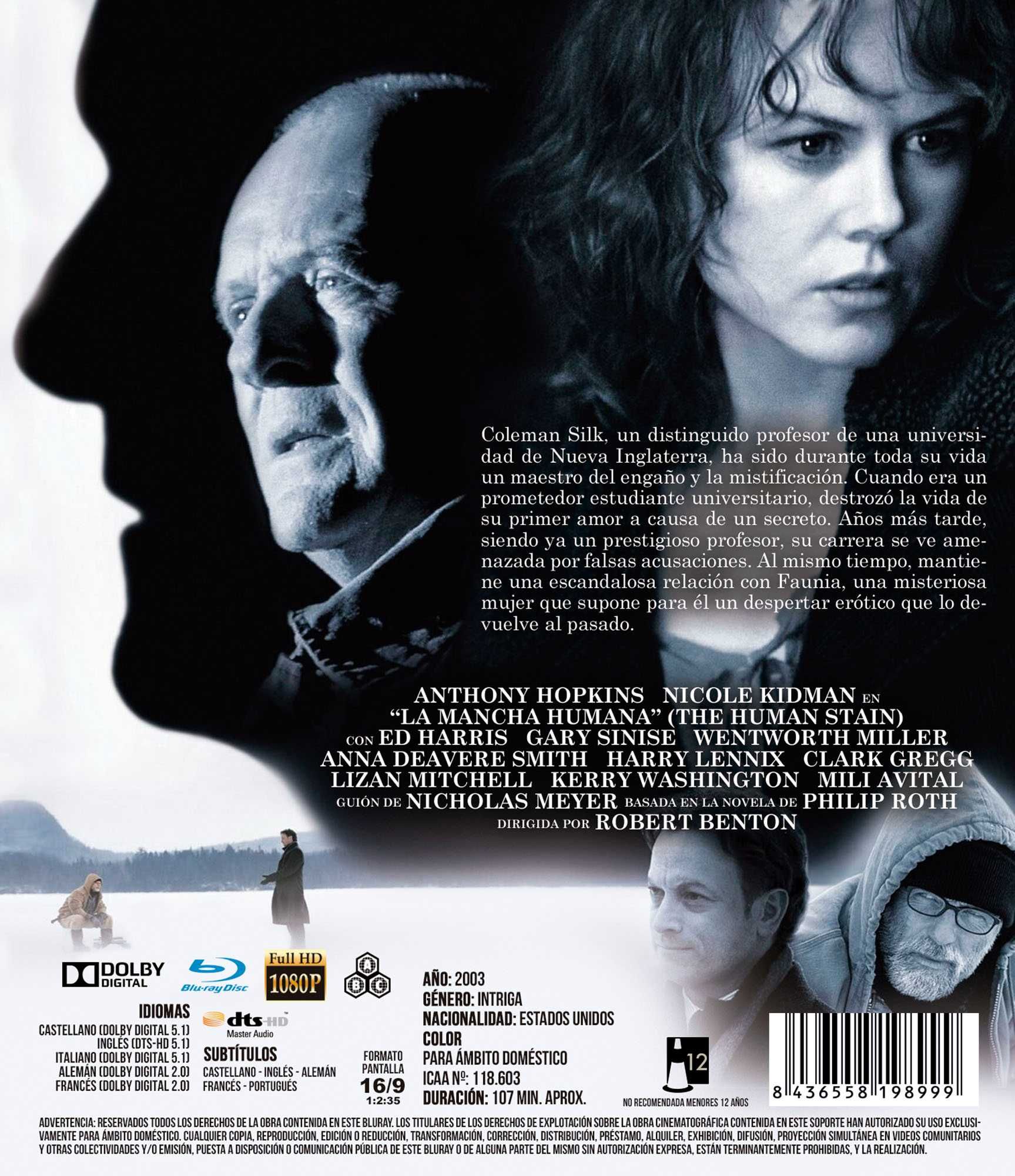 La Mancha Humana/Culpa Humana (Blu-Ray)-Importado