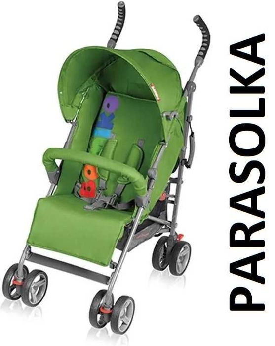 Wózek spacerowy Bomiko - parasolka rozkładana do leżenia