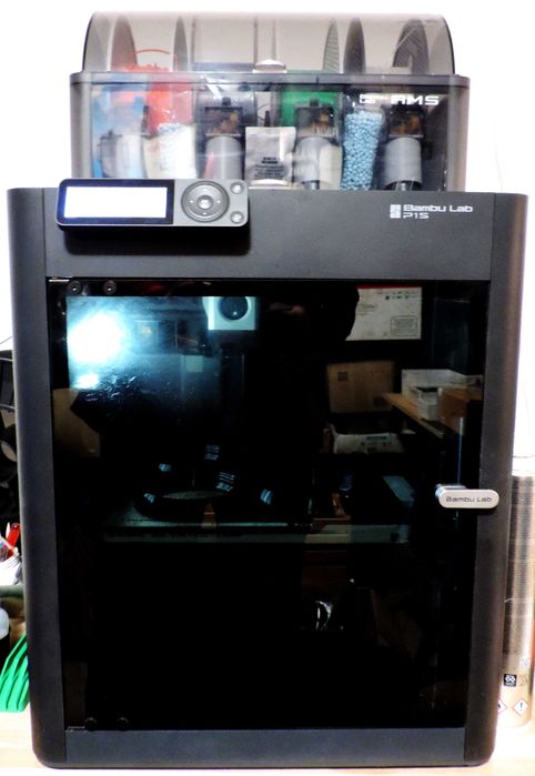 3D принтер Bambu Lab P1S + AMS  + ДУ Panda Touch  + ЗИП