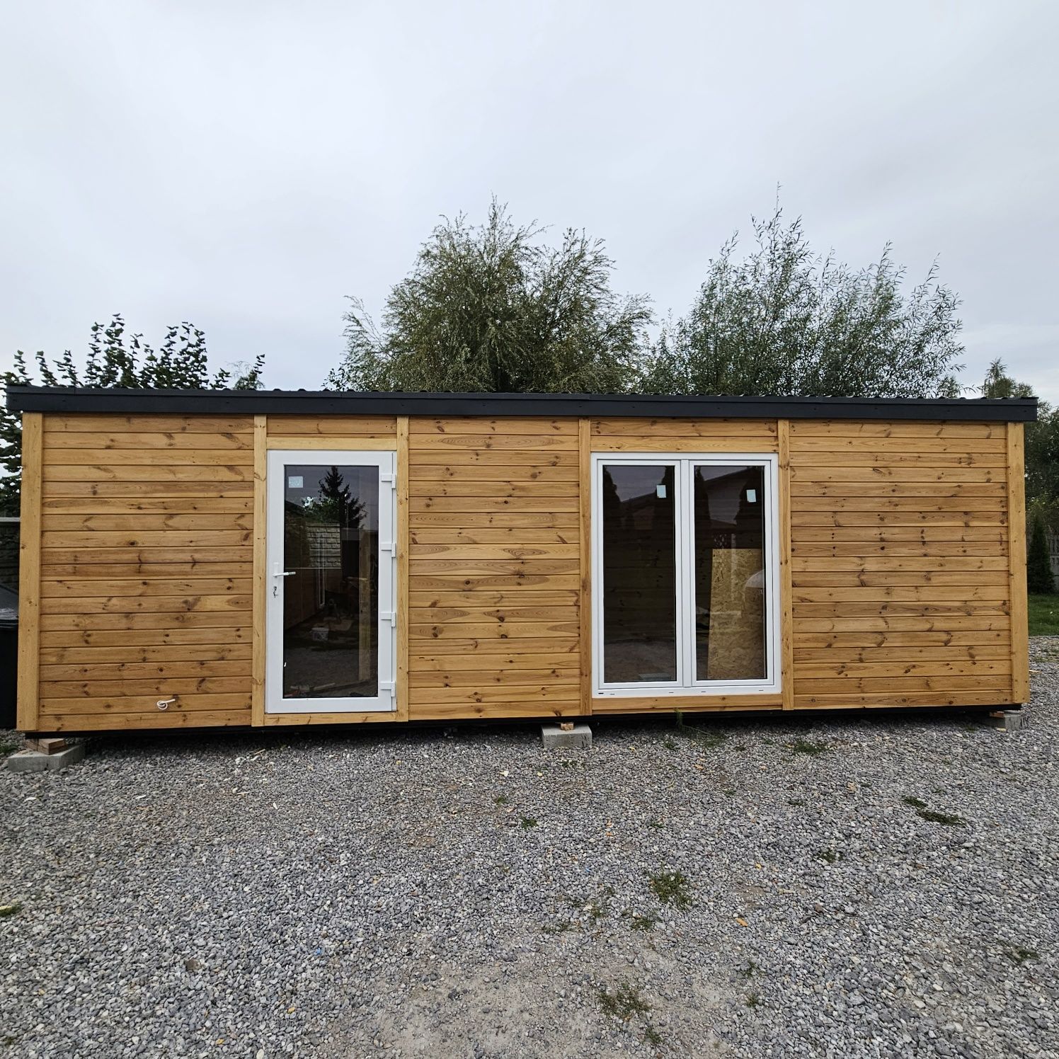 Domek 8x3.2 ocieplony letniskowy mobilny