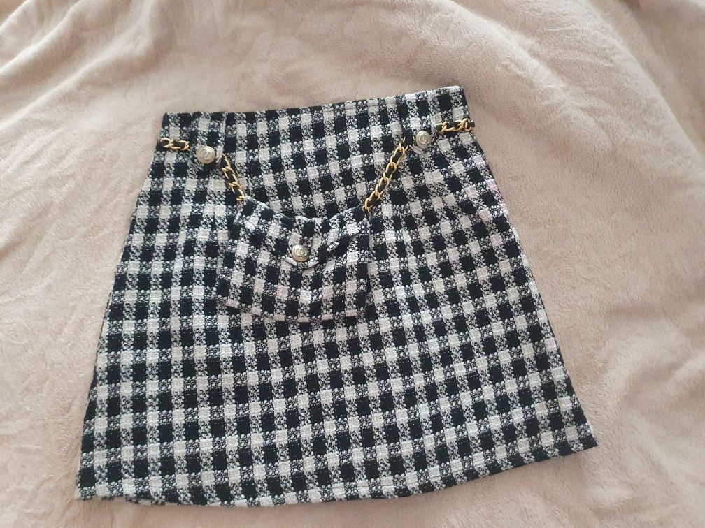 Saia estilo vintage tamanho s