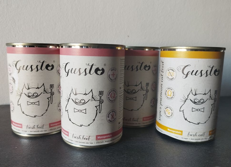 Karma dla kota Gussto