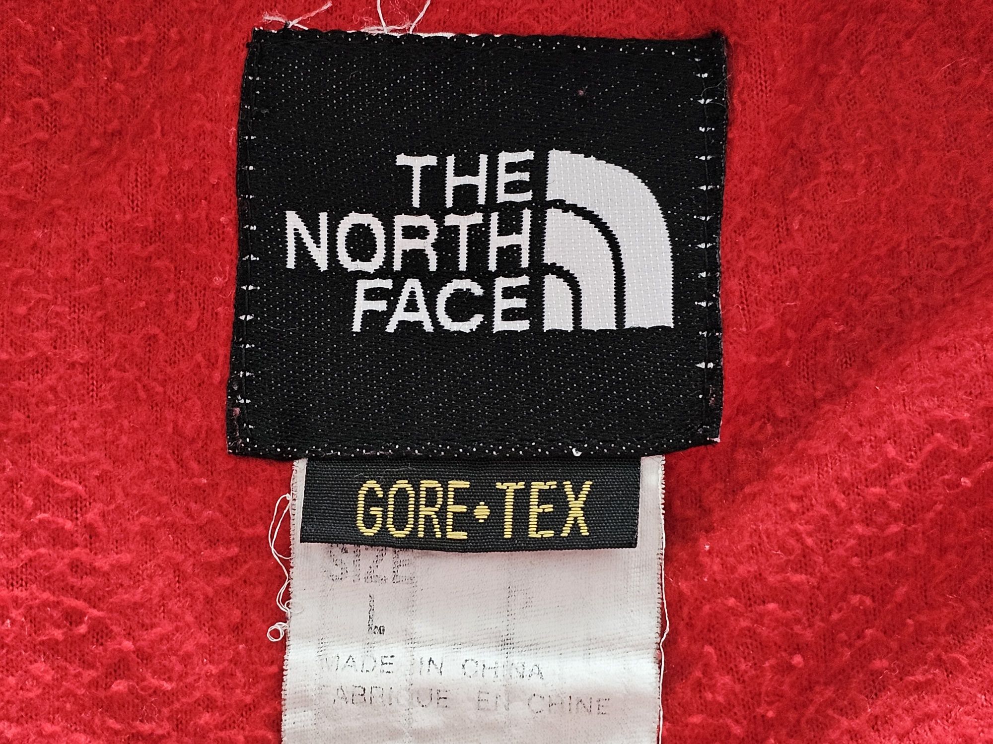 Kurtka 3w1 TNF North Face L z bluzą oddychająca wodoodporna czerwona