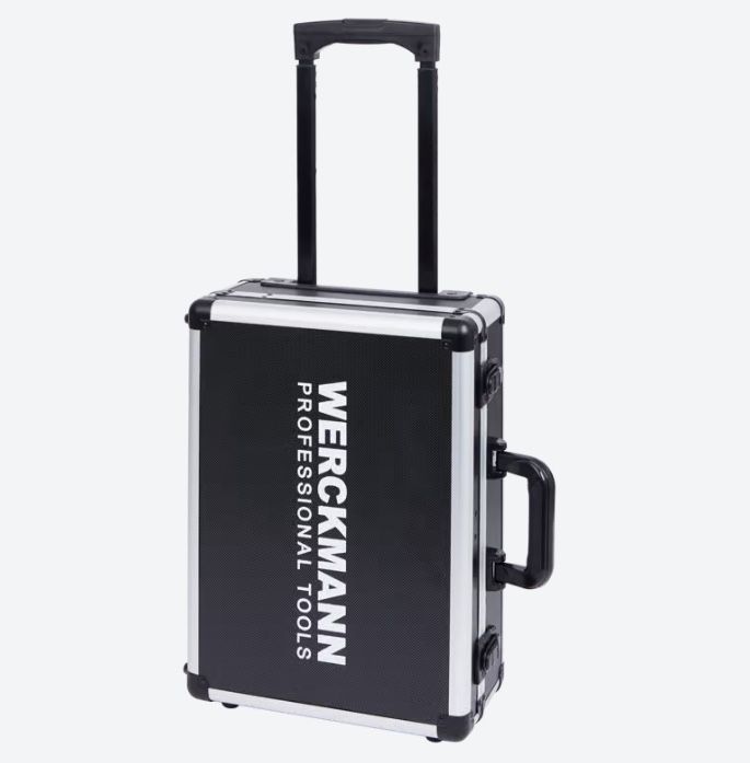 Skrzynia narzędziowa z narzędziami WRECKMANN walizka na kółkach zestaw