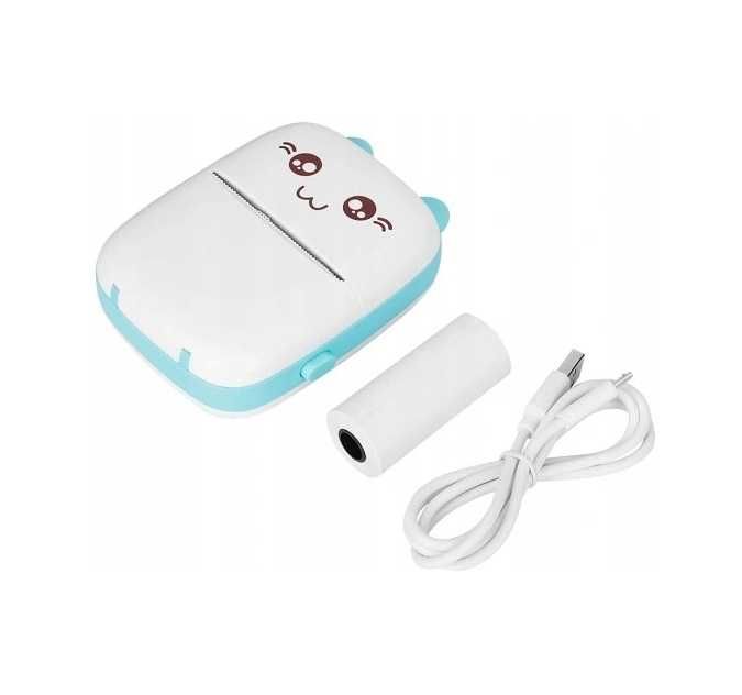 Mini Drukarka Bluetooth Przenośna Termiczna Dla Dzieci