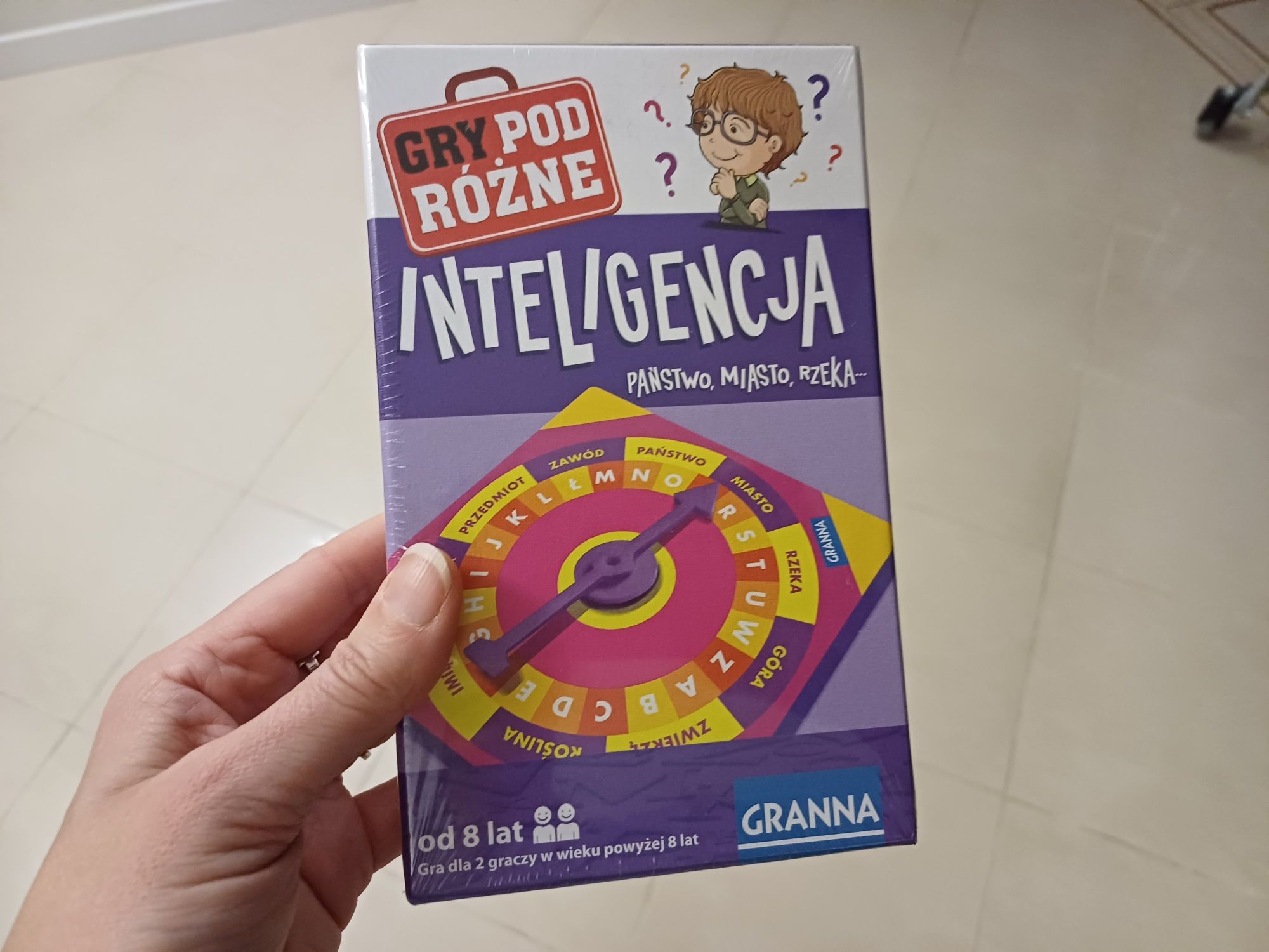 NOWA Gra Inteligencja Państwa Miasta GRANNA 8+