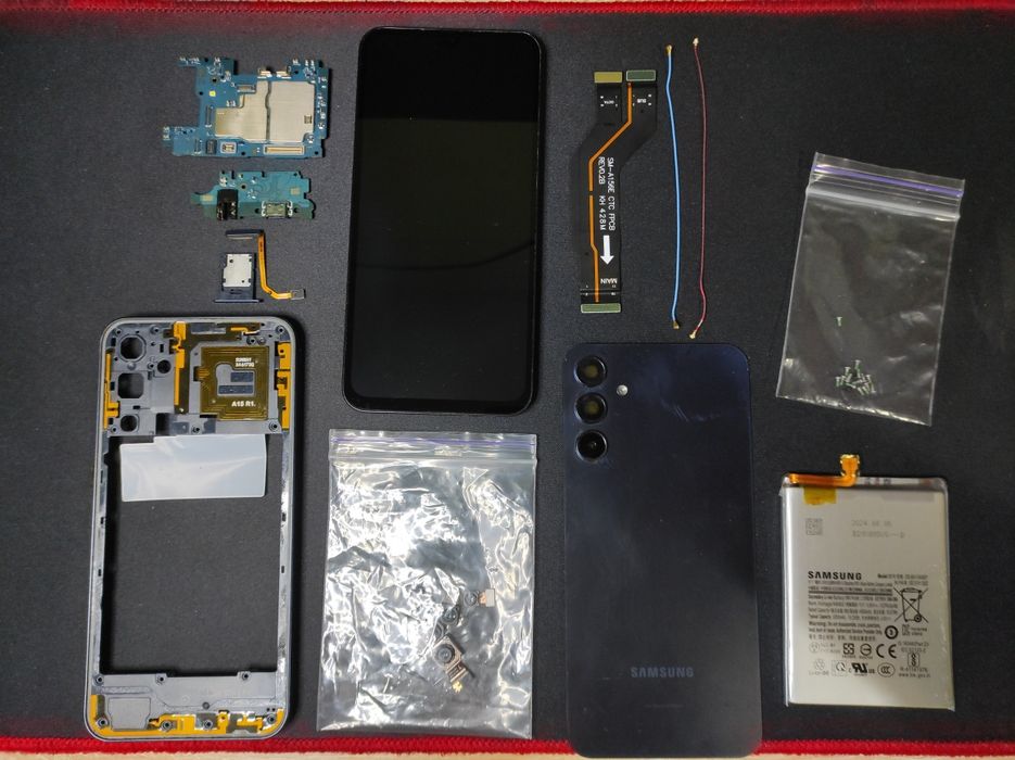 Разборка Samsung A15 A155 A156 оригинал