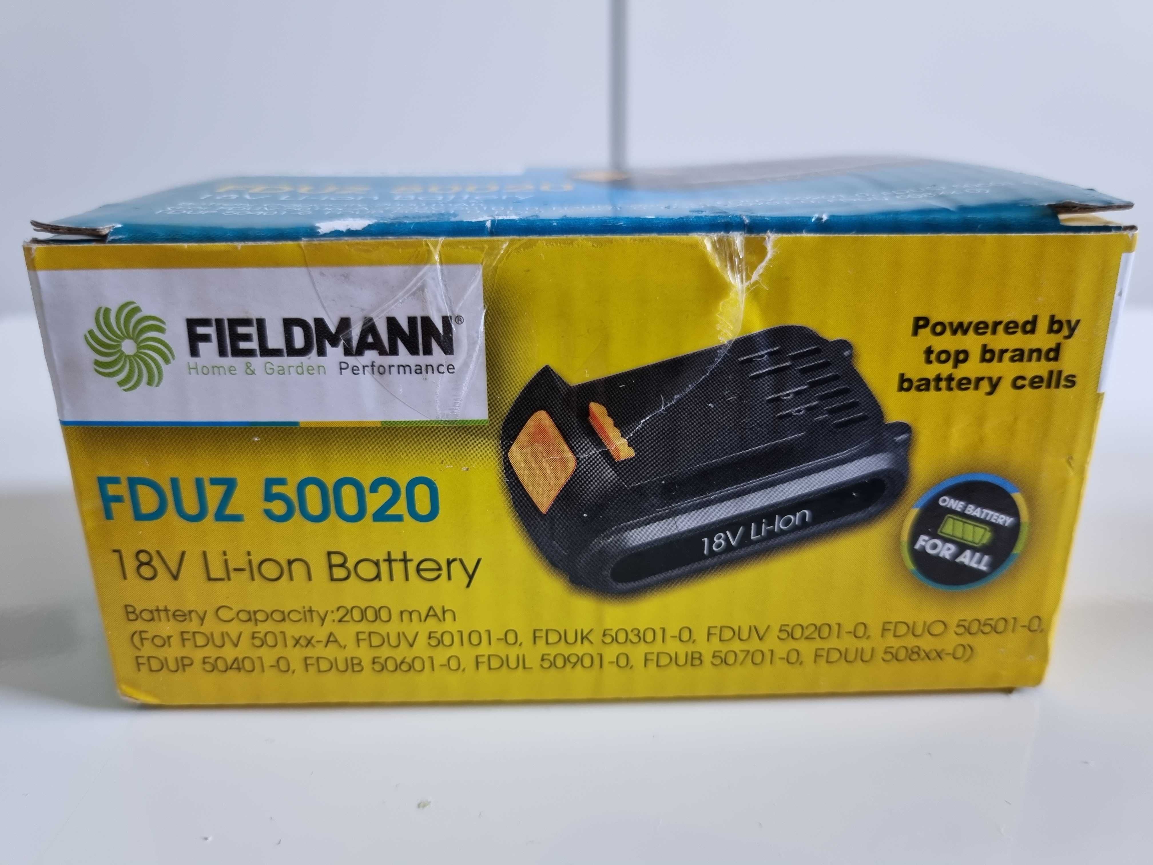 Fieldmann Ładowarka do ładowania 18 v (FDUZ 50000) + akumulator.