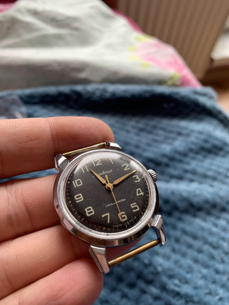 Zegarek Kirowskie 15 jewels krab vintage